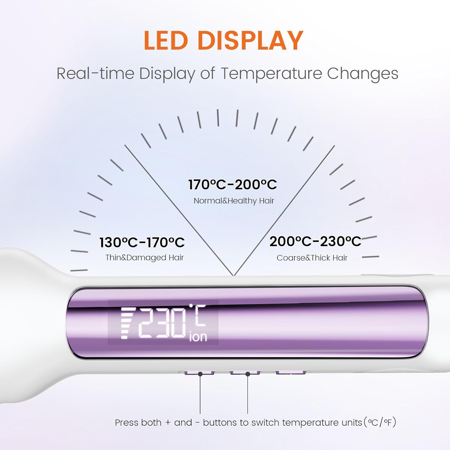 Thumbnail 5 de Faszin Plancha de Pelo Titanio 42mm, Calentamiento Rápido ⚡