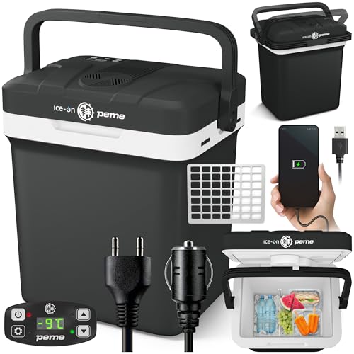Detalle de peme Frigo Portatile Elettrico 12V/220V da 22,9 L: frigorifero per auto, camper e vita quotidiana