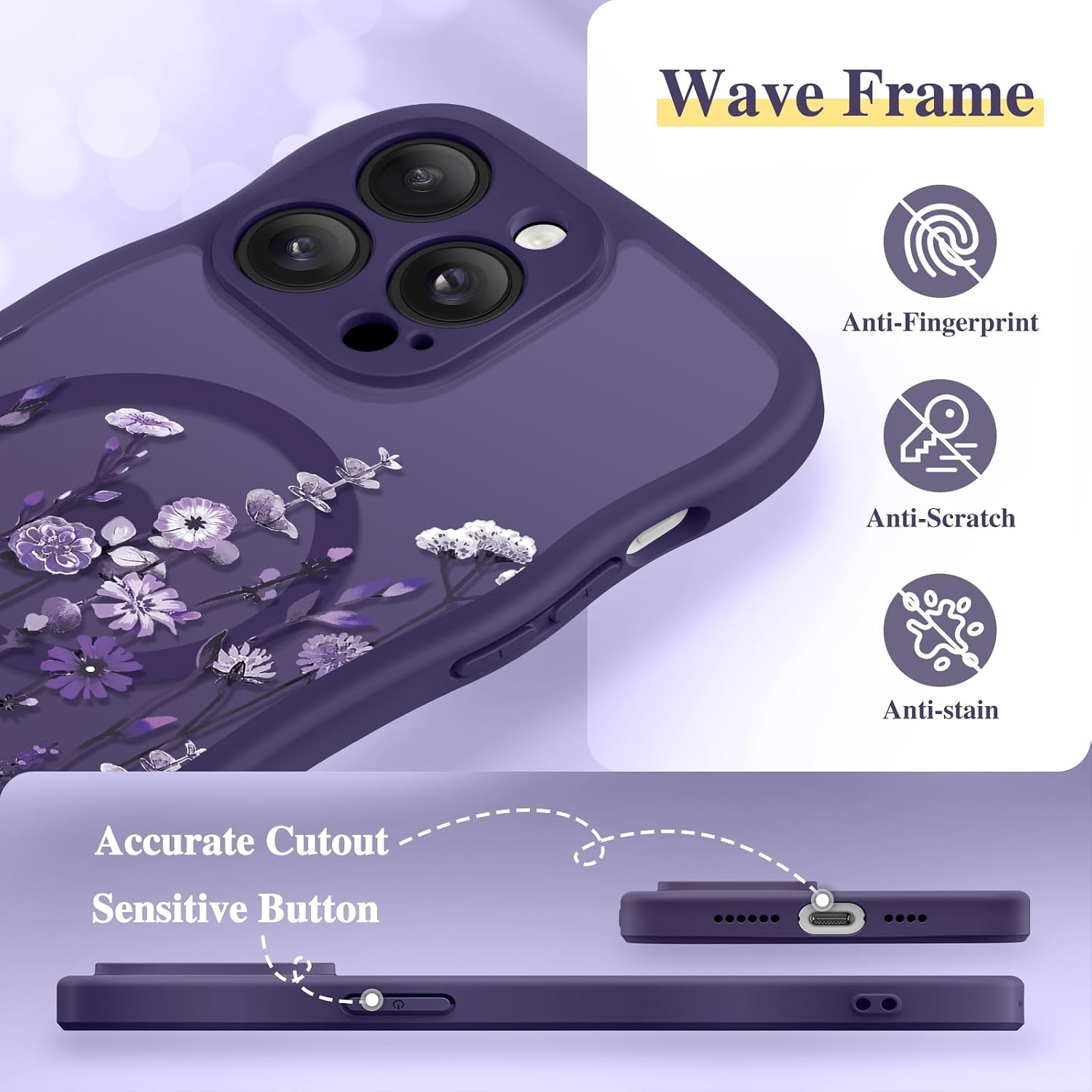 Thumbnail 4 de GVIEWIN iPhone 14 Pro Max Case MagSafe