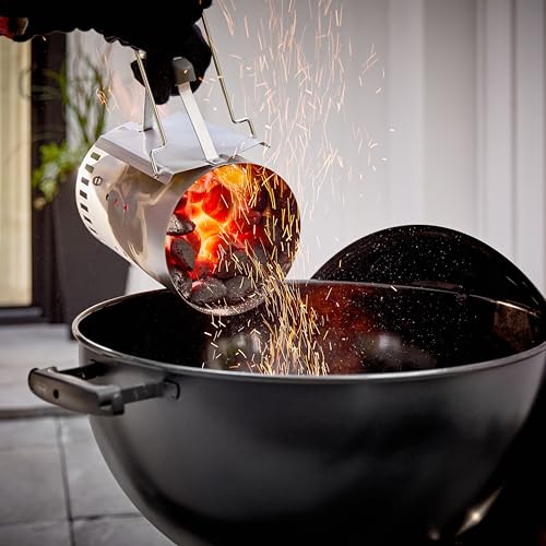 Thumbnail 17 de Weber Cheminée d’allumage Rapidfire : démarrage rapide et efficace du barbecue charbon