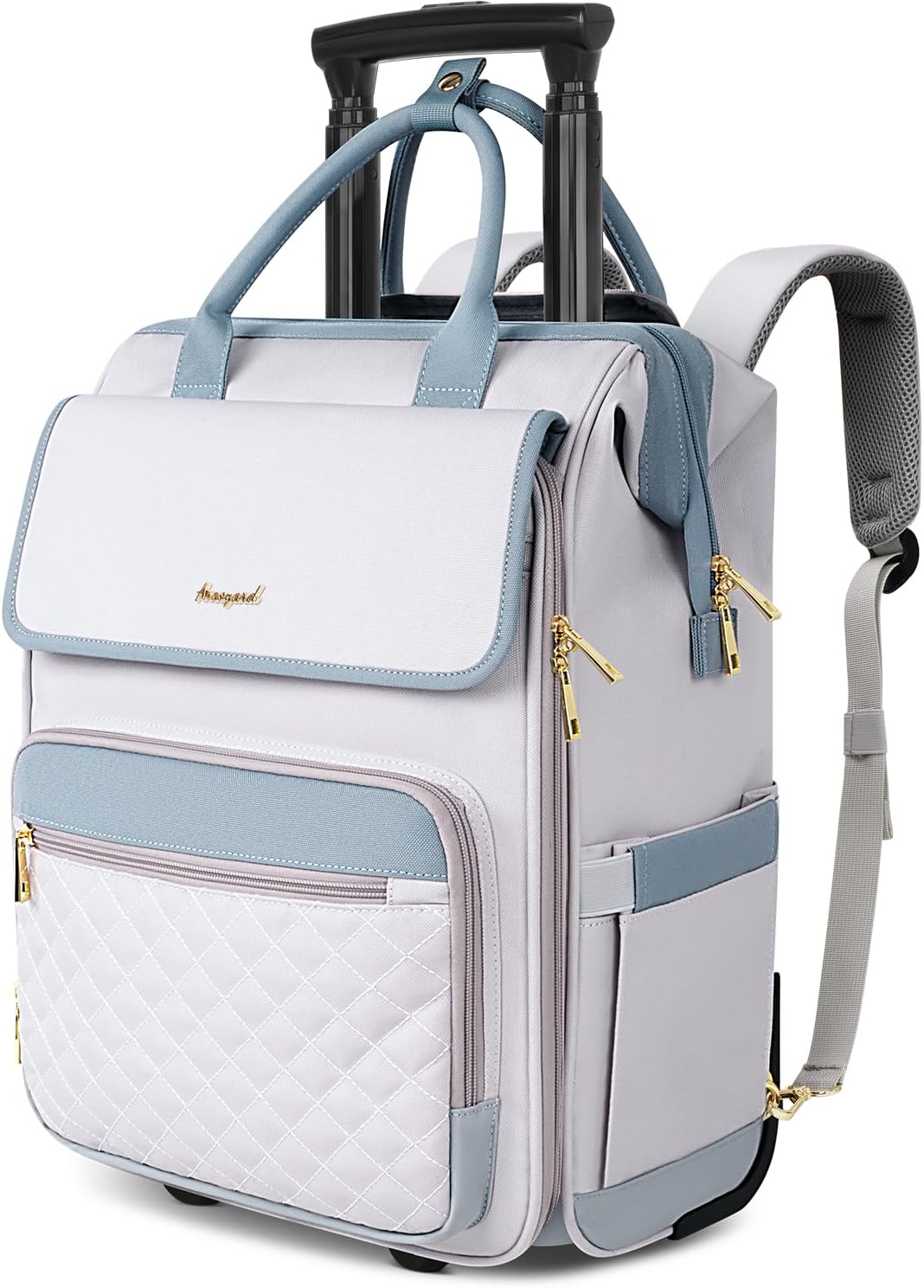 Detalle de Rolling Backpack for Women 2-in-1 Carry-On