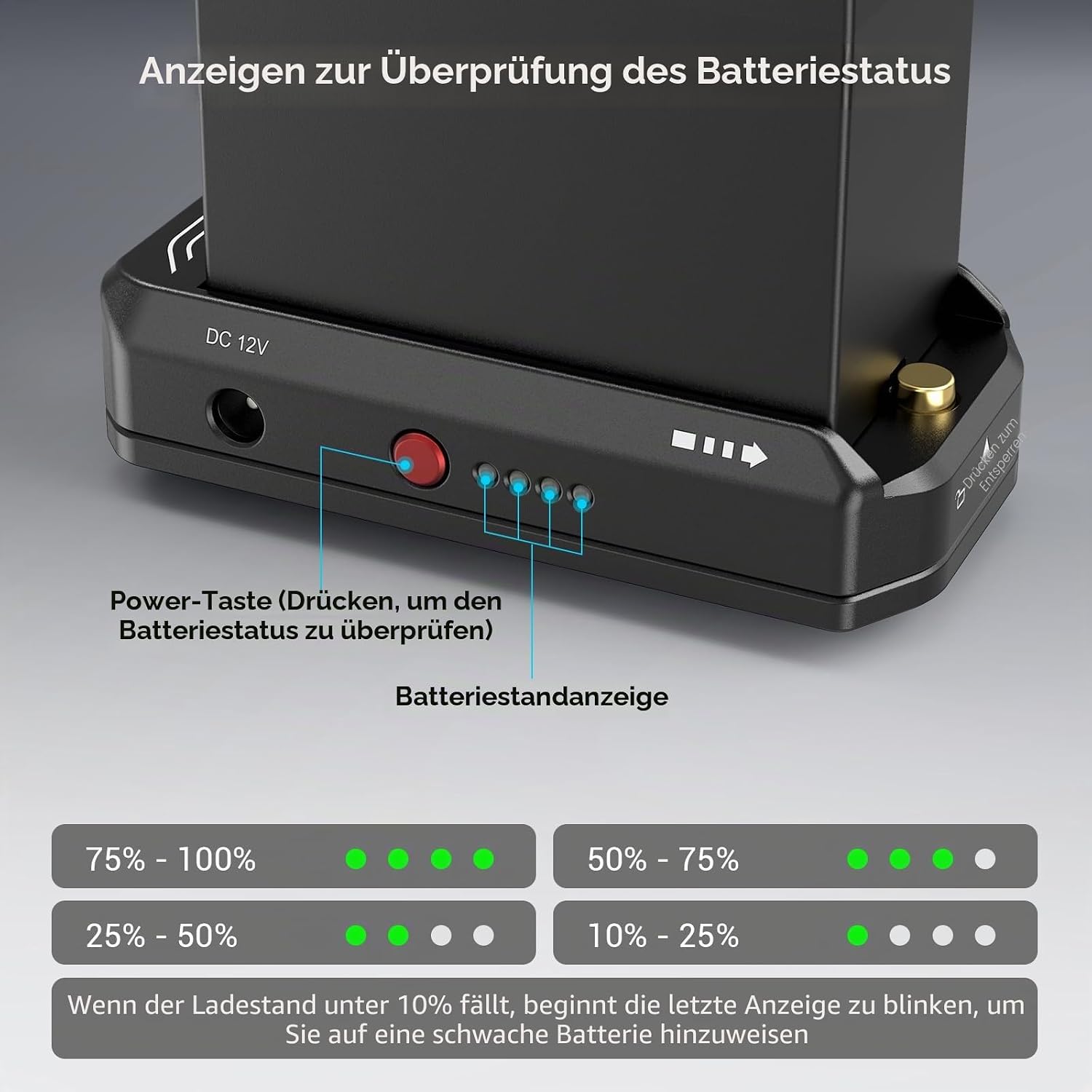 Thumbnail 5 de SMALLRIG NP-F Battery Adapter Mount Plate 3168B – Akku-Adapterplatte mit DC-Ausgängen und USB-C für NP-F-Akkus
