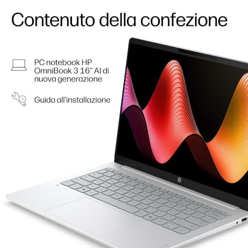Thumbnail 7 de HP OmniBook 3 16-by0001slx: notebook da 16'' per studio e produttività quotidiana