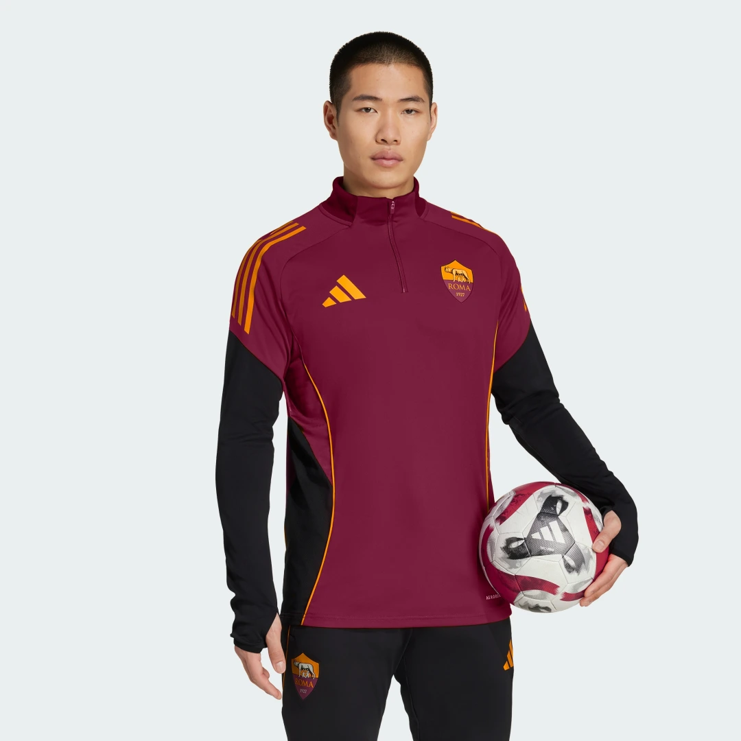 Detalle de Camiseta manga larga de entrenamiento AS Roma Tiro 25 Competition de Adidas