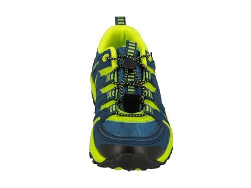 Detalle de Lico Fremont Trekking-& Wanderhalbschuhe für Unisex | Petrol Lemon Blau, 28 EU