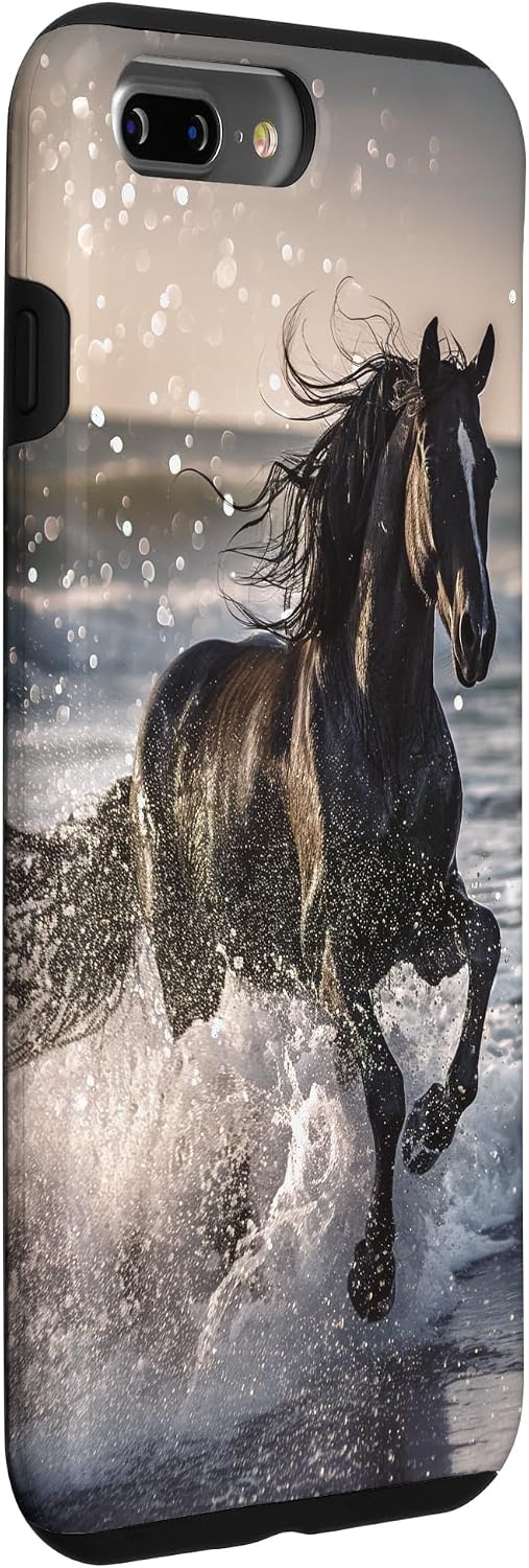 Thumbnail 2 de Cheval de plage coque pour iPhone 7 Plus/8 Plus