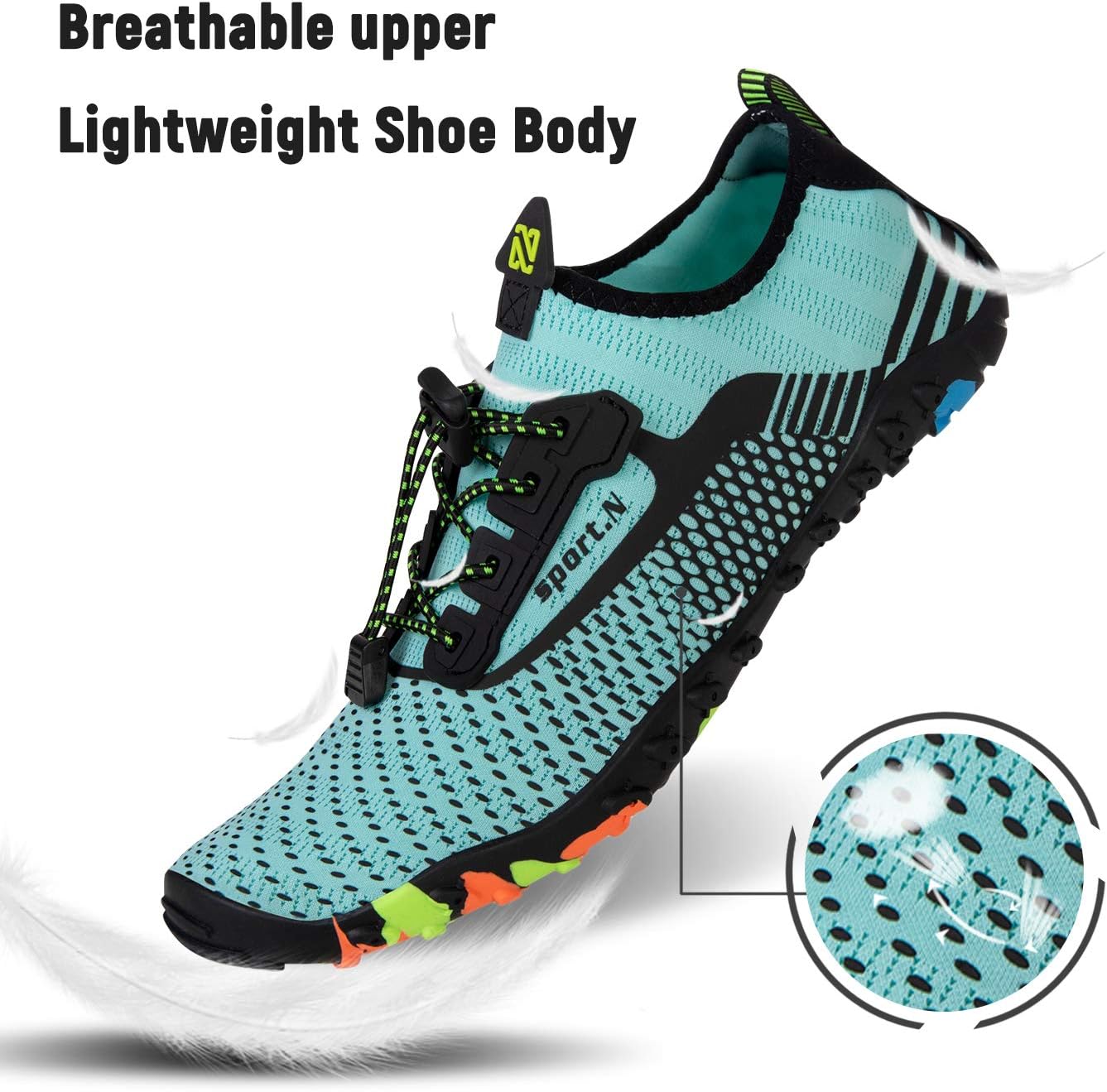Thumbnail 2 de IceUnicorn Strandschuhe / Badeschuhe als Aquaschuhe für Damen & Herren – schnell trocknend, rutschhemmend