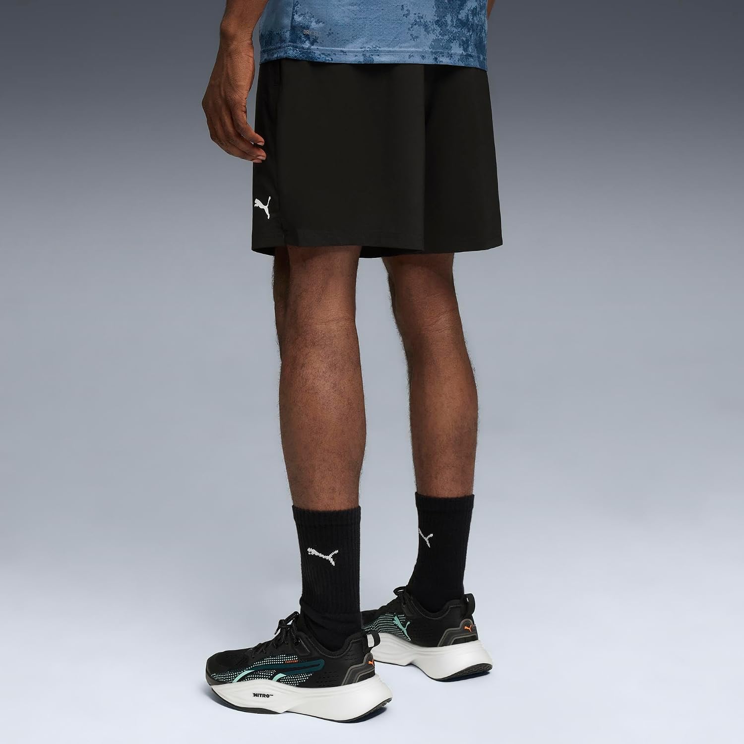Detalle 2 de PUMA Unisex gewebte Shorts M TAD Foundations mit Reißverschlusstaschen (7")