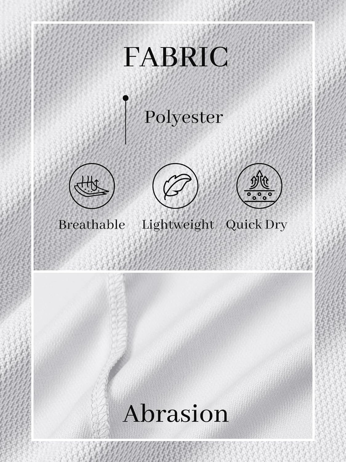 Thumbnail 6 de TACVASEN Men’s Golf Shirt Dry Fit Polo — Short Sleeve, Performance Tee for Active Outdoor Wear