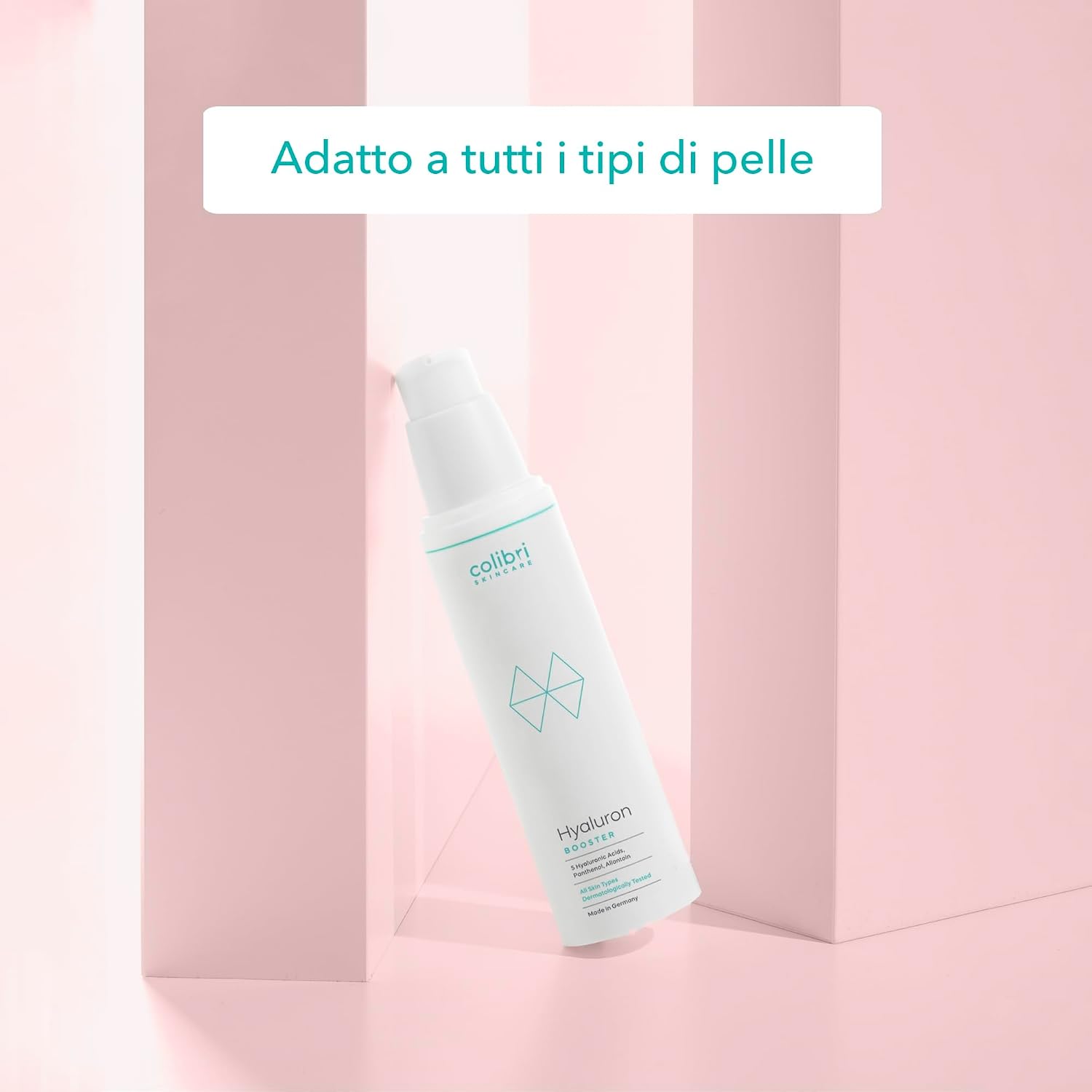 Detalle 1 de Colibri Skincare Hyaluron Booster con acido ialuronico puro 100% (50 ml) – siero viso e contorno occhi