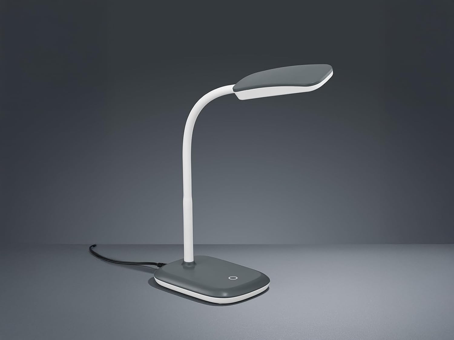 Detalle 2 de Reality Leuchten Boa R52431187 – lampa biurkowa LED z dotykowym ściemniaczem