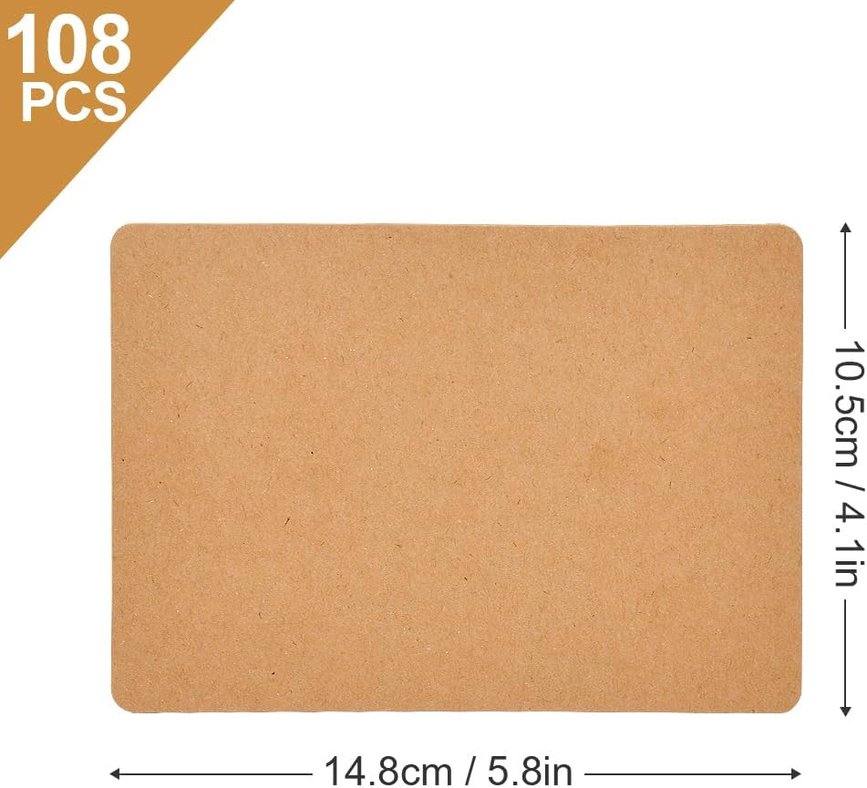 Detalle 2 de OFFCUP Cartes Postales Vierges A6 108 pcs