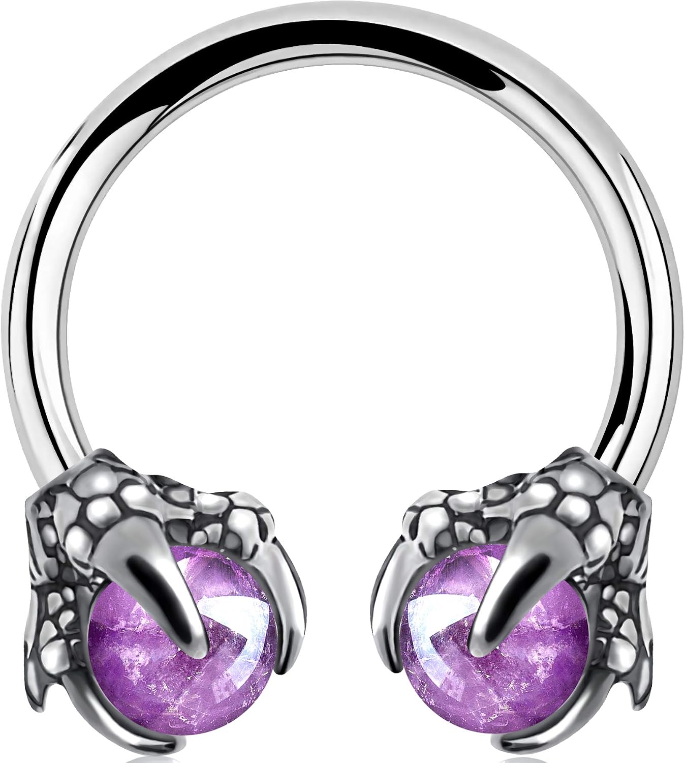 OUFER Anneau Septum Dragon 316L 10 mm 16G