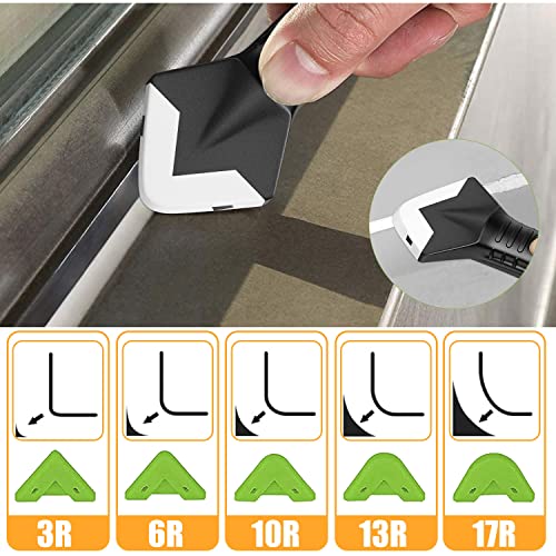 Detalle de FOLAI Aplicador Silicona 3 en 1: Kit de Calafateo para Baño y Cocina