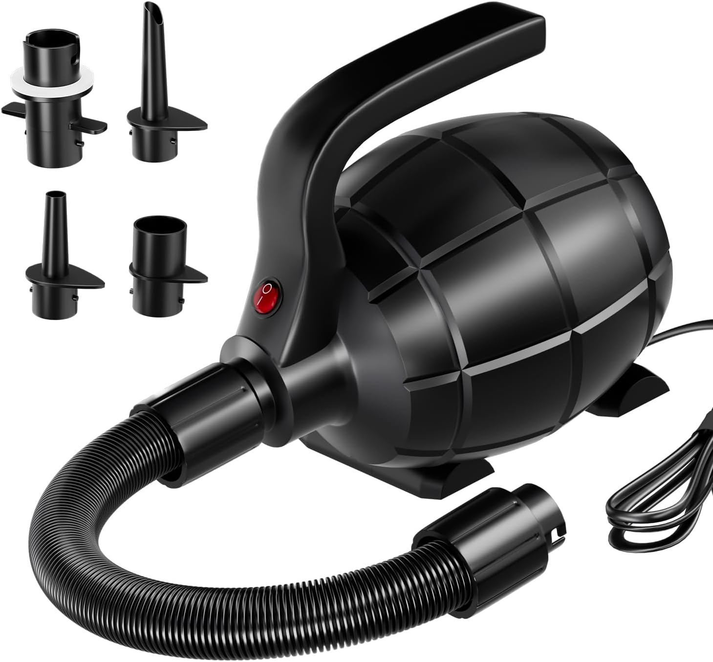 Detalle de RISINGUKST Electric Air Pump 600W for Air Beds 🎈