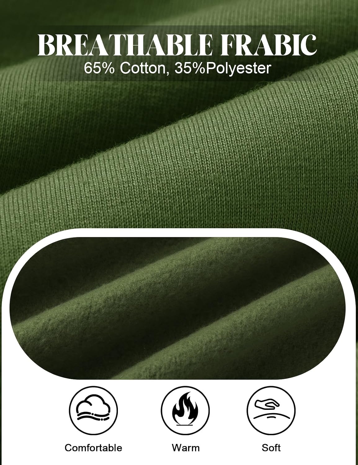Detalle 1 de Tuopuda Damen Lange Kapuzenpullover Hoodie