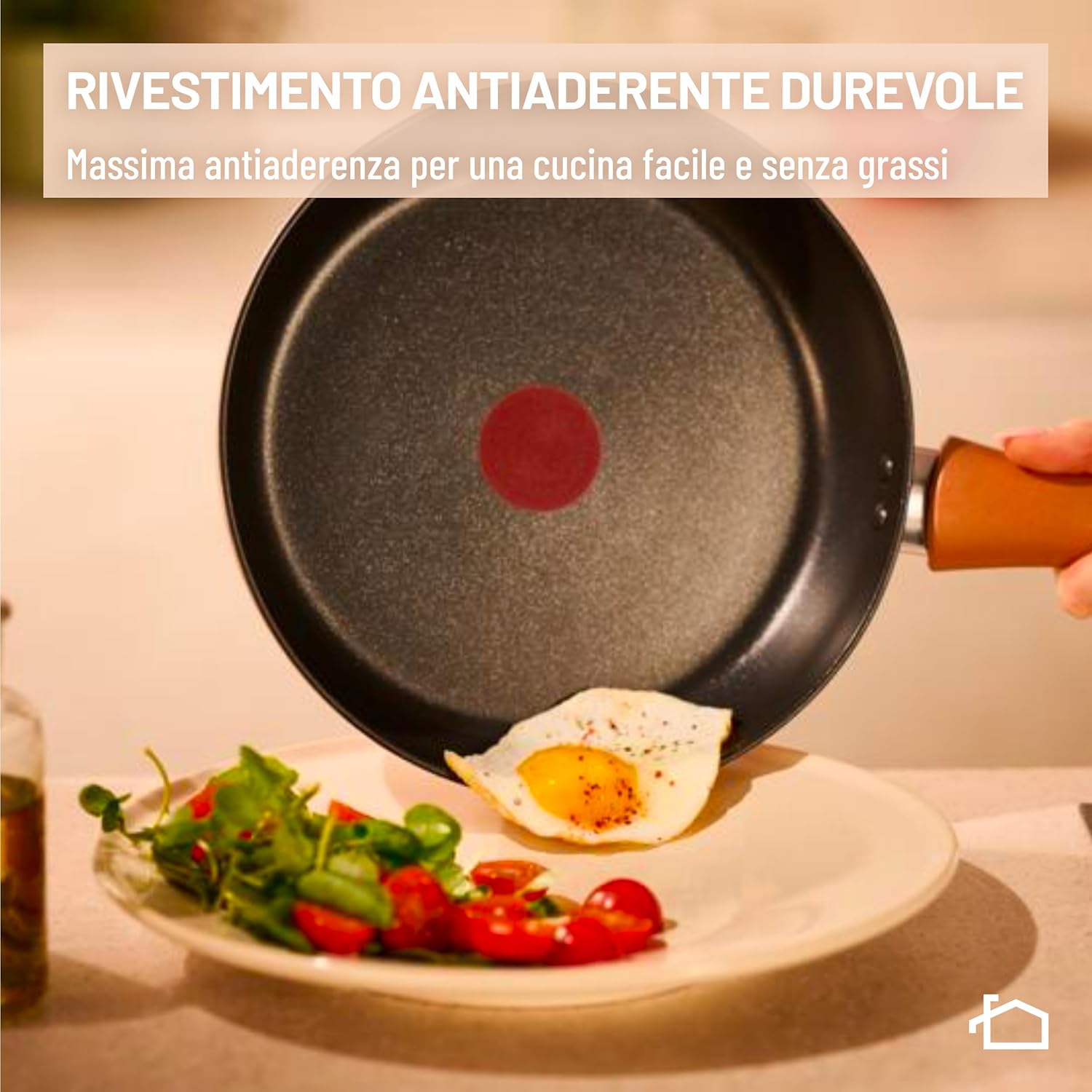 Thumbnail 2 de Lagostina Rosé padella antiaderente Ø 26 cm Titanium con Thermo-Signal e manico rivettato, compatibile con induzione