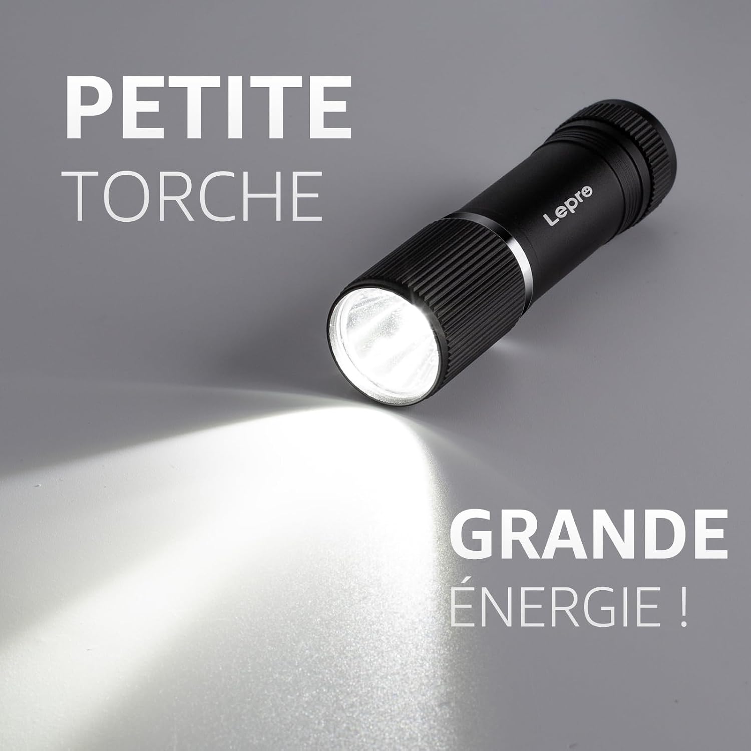 Thumbnail 6 de Lepro Lampe Torche étanche IPX4 – mini-linterna LED compacte (corps aluminium) lot de 2