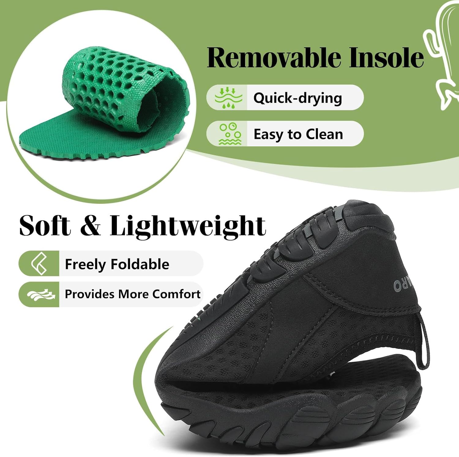 Thumbnail 4 de Saguaro – Wasserbequeme Sandalen mit großzügiger Zehenbox und schneller Passform