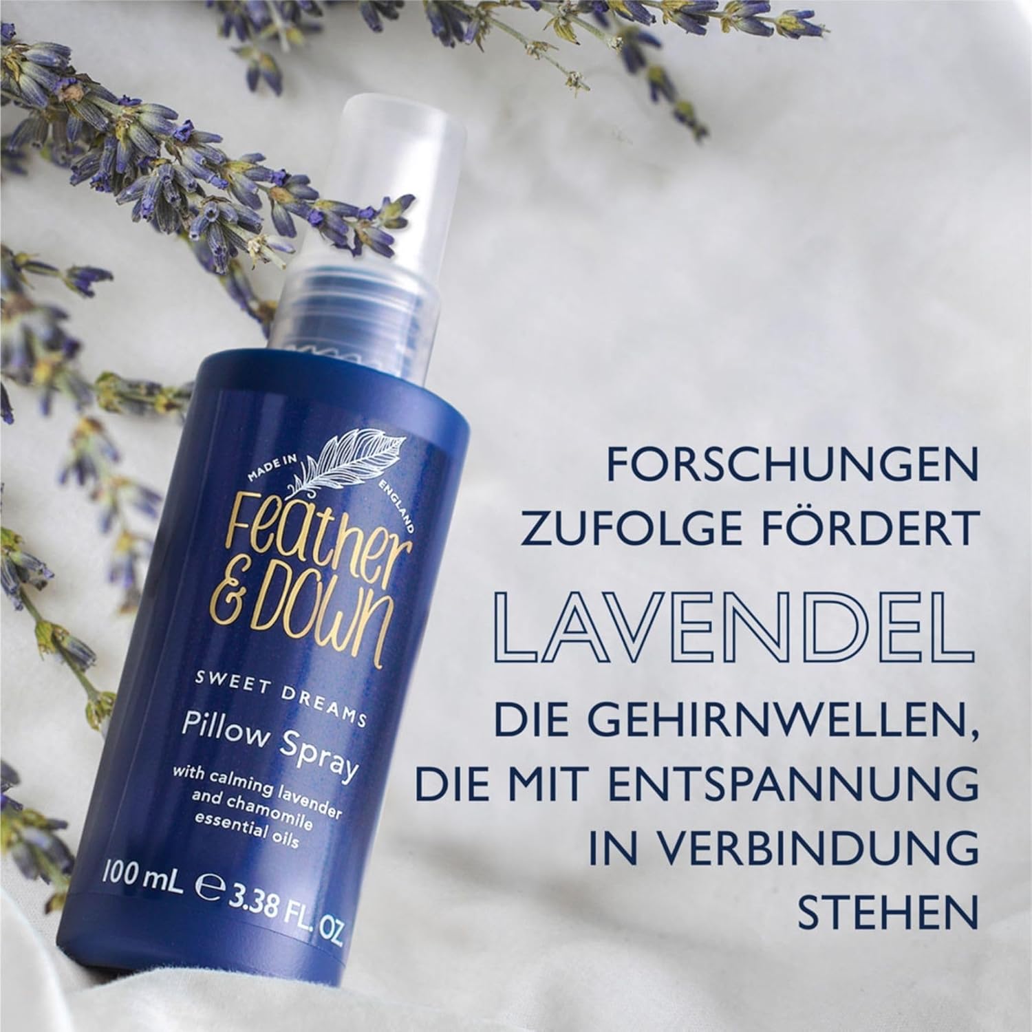 Thumbnail 4 de Feather & Down Bade-Essenz Sweet Dream (500 ml) – mit Lavendel- und Kamillenölen