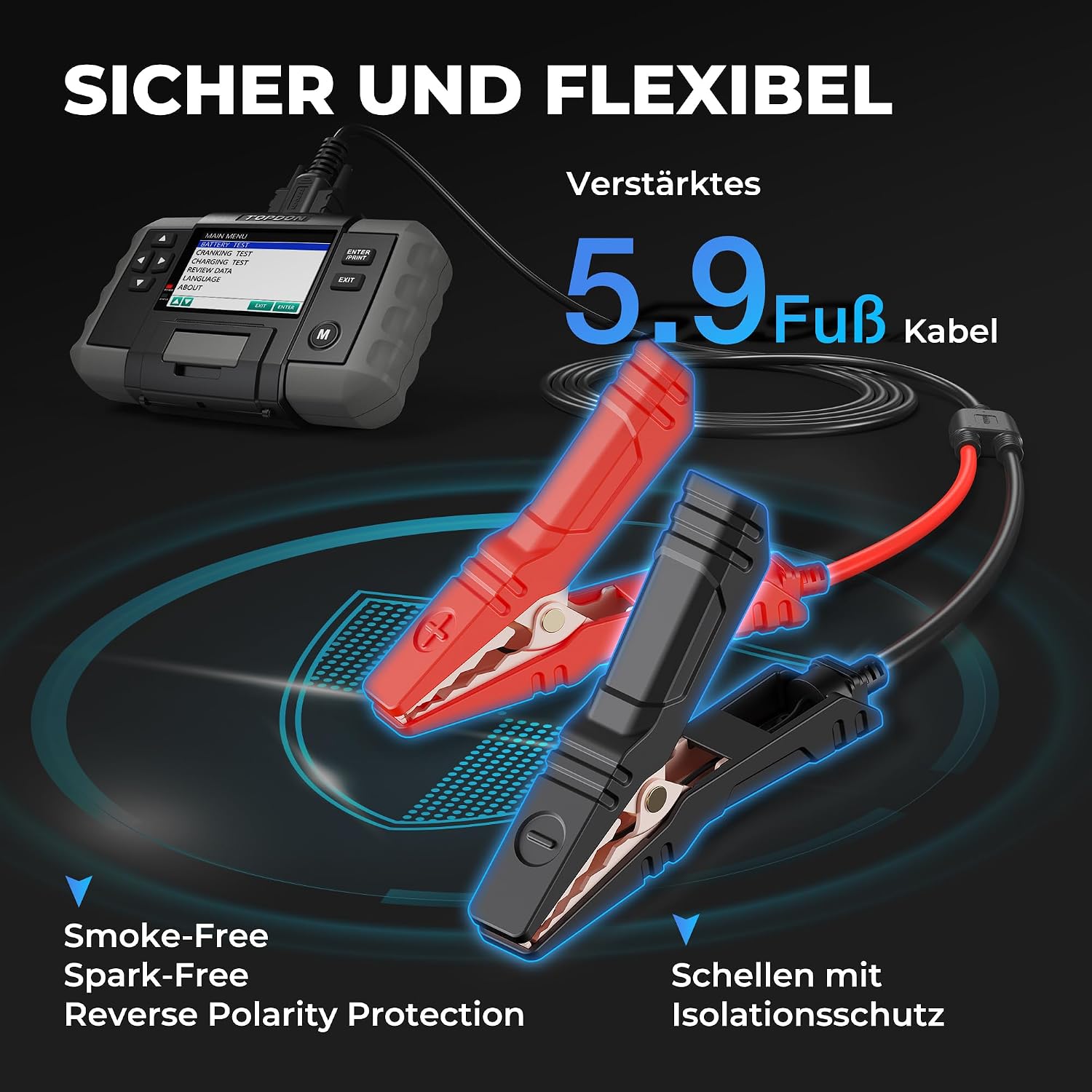 Thumbnail 6 de TOPDON BT600 Batterietester 12V/24V