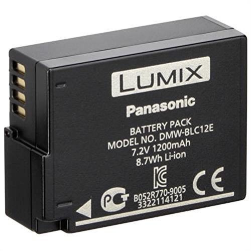 Detalle 2 de Panasonic LUMIX DMW‑BLC12E Akku 7,2V 1200 mAh