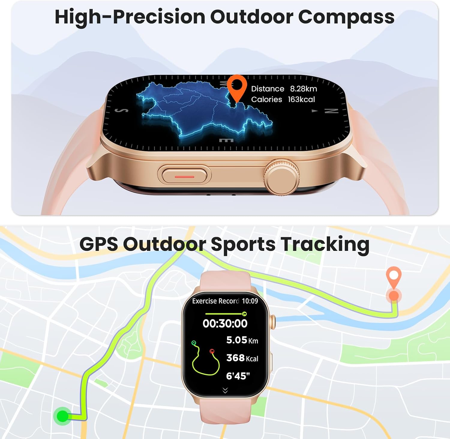 Thumbnail 2 de GPS Smart Watch 2.01" HD with GPS