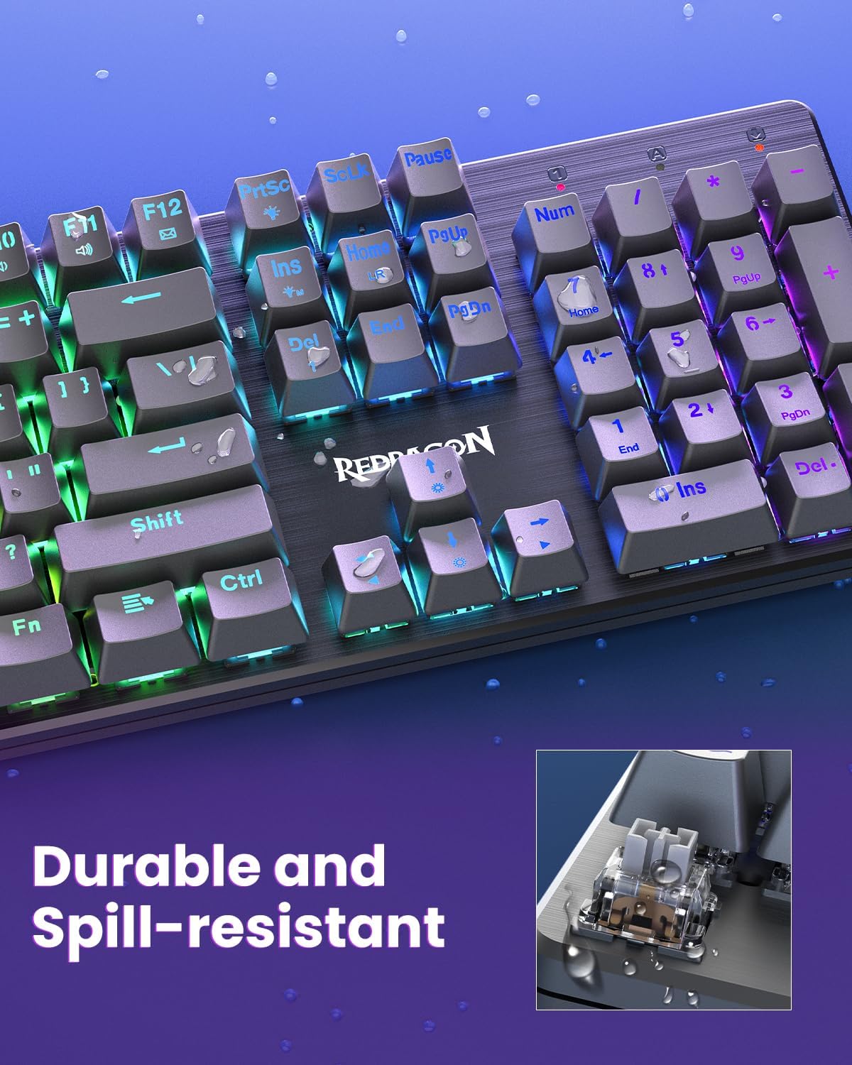Thumbnail 6 de Redragon K671KS Wireless Mechanical Gaming Keyboard