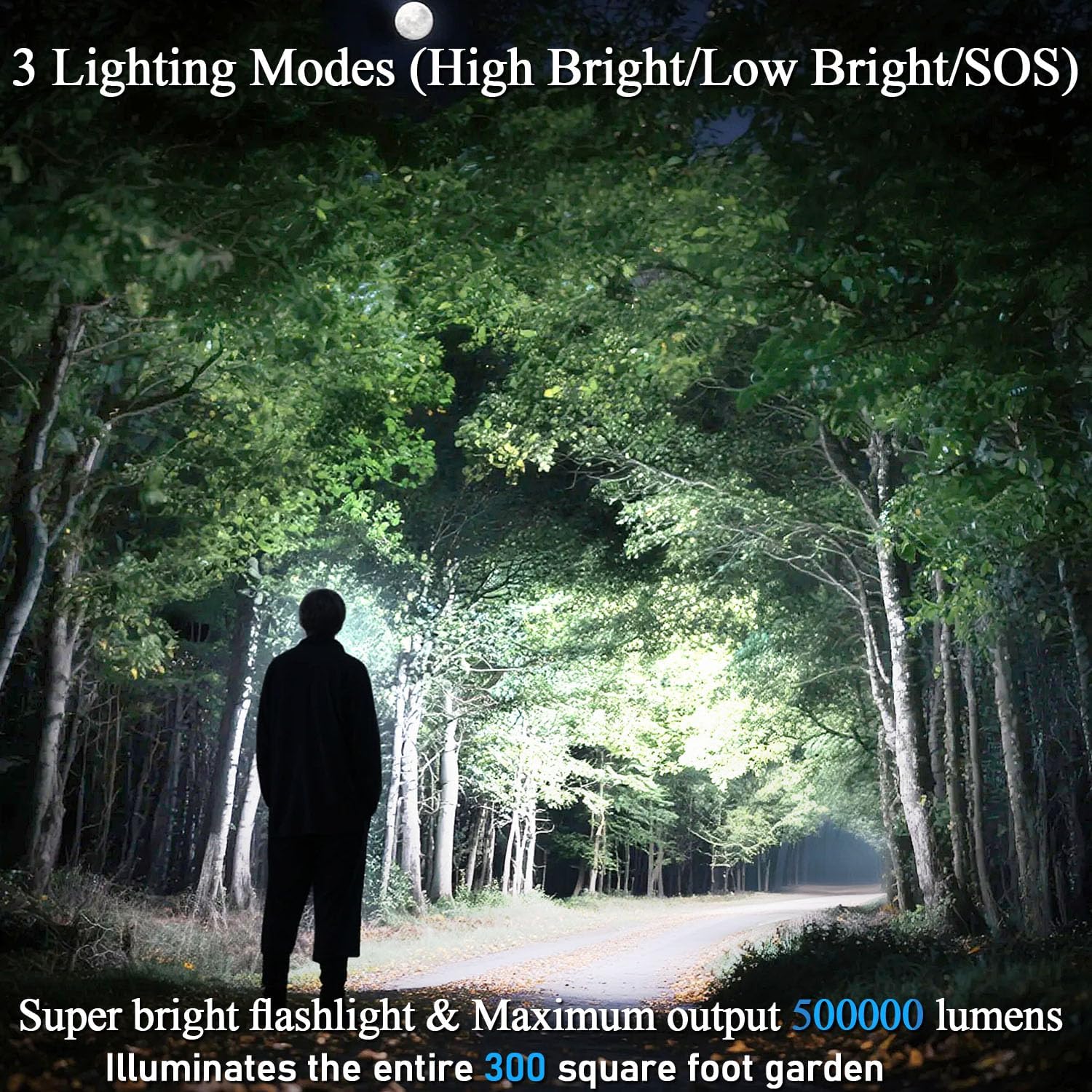 Thumbnail 1 de Voylite Torches 500000 lumens torch with 5000 mAh battery 🔦