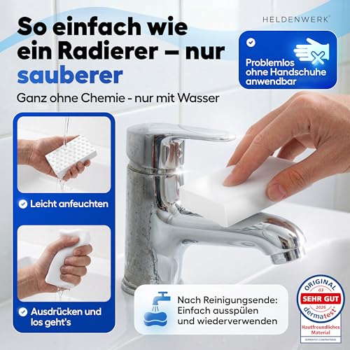 Thumbnail 3 de HELDENWERK Schmutzradierer Schwamm 18+2 Extra Premium Set