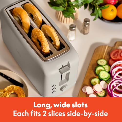 Thumbnail 3 de bella Fits-Anywhere Slim Toaster: 4-Slice, Extra Long & Wide Slot, Oatmilk