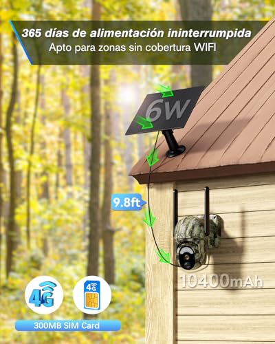 Thumbnail 1 de Xega 4G LTE Cámara de Caza Solar con Tarjeta SIM — Fototrampeo Exterior