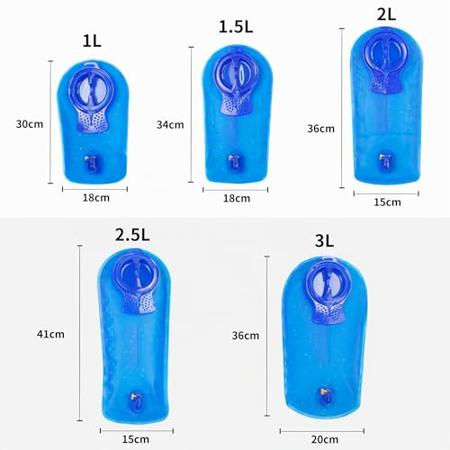 Detalle 2 de Unigear Bolsa de Agua para Mochila de Hidratación con Tubo Desmontable