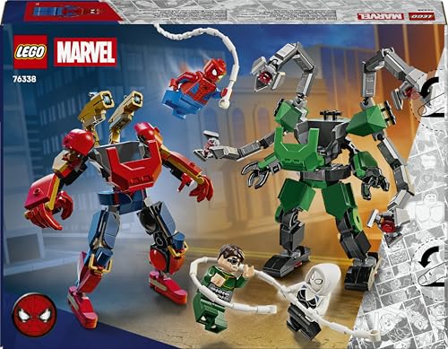 Thumbnail 11 de LEGO Marvel Battaglia Mech: Spider-Man vs. Doc Ock (76338) – Il set di ruolo pieno d’azione per bambini 6+