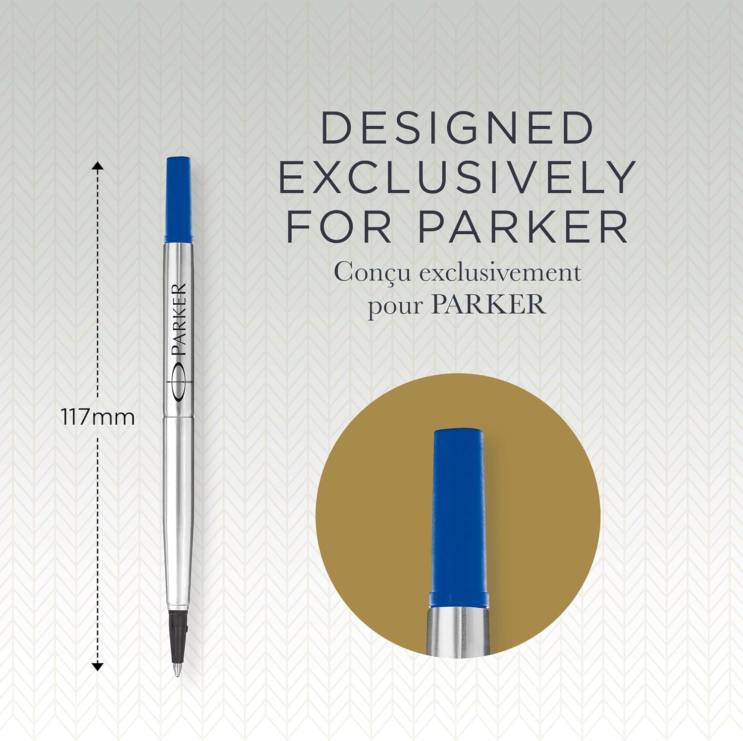 Thumbnail 2 de Parker ricarica per penna roller punta media blu