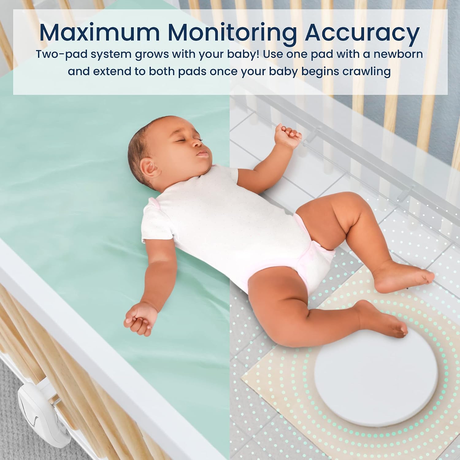 Thumbnail 3 de Babysense Video Baby Monitor with 2.4" Screen & Baby Movement Monitor (2-in-1) for home use