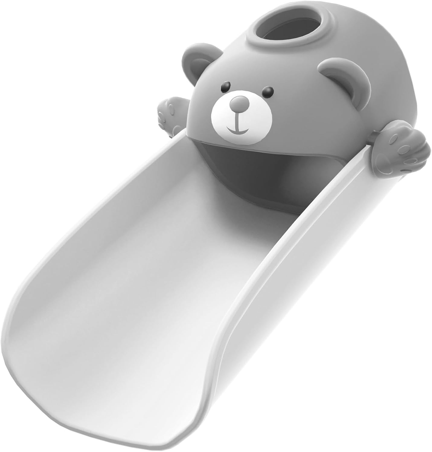 Detalle de SKYROKU SLT001 Toddler Faucet Extender, Grey, U-Shaped Spout