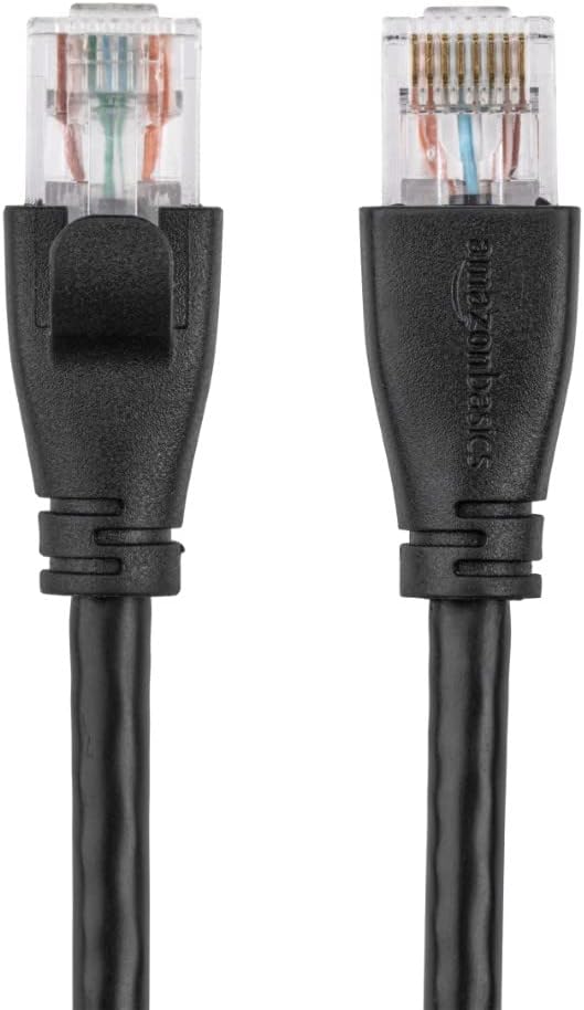 Thumbnail 5 de Amazon Basics RJ45 Cat-6 Ethernet Patch Cable (5-pack, 1.5 m) – Black