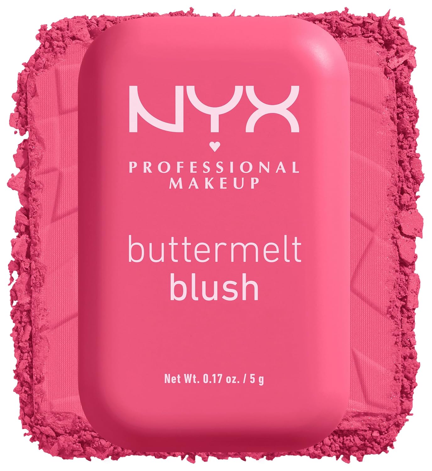 Detalle de NYX Professional Makeup Buttermelt Blush – cremiger Blush mit Shea Butter, Mandelbutter & Mangobutter, Farbton 08 Getting Butta