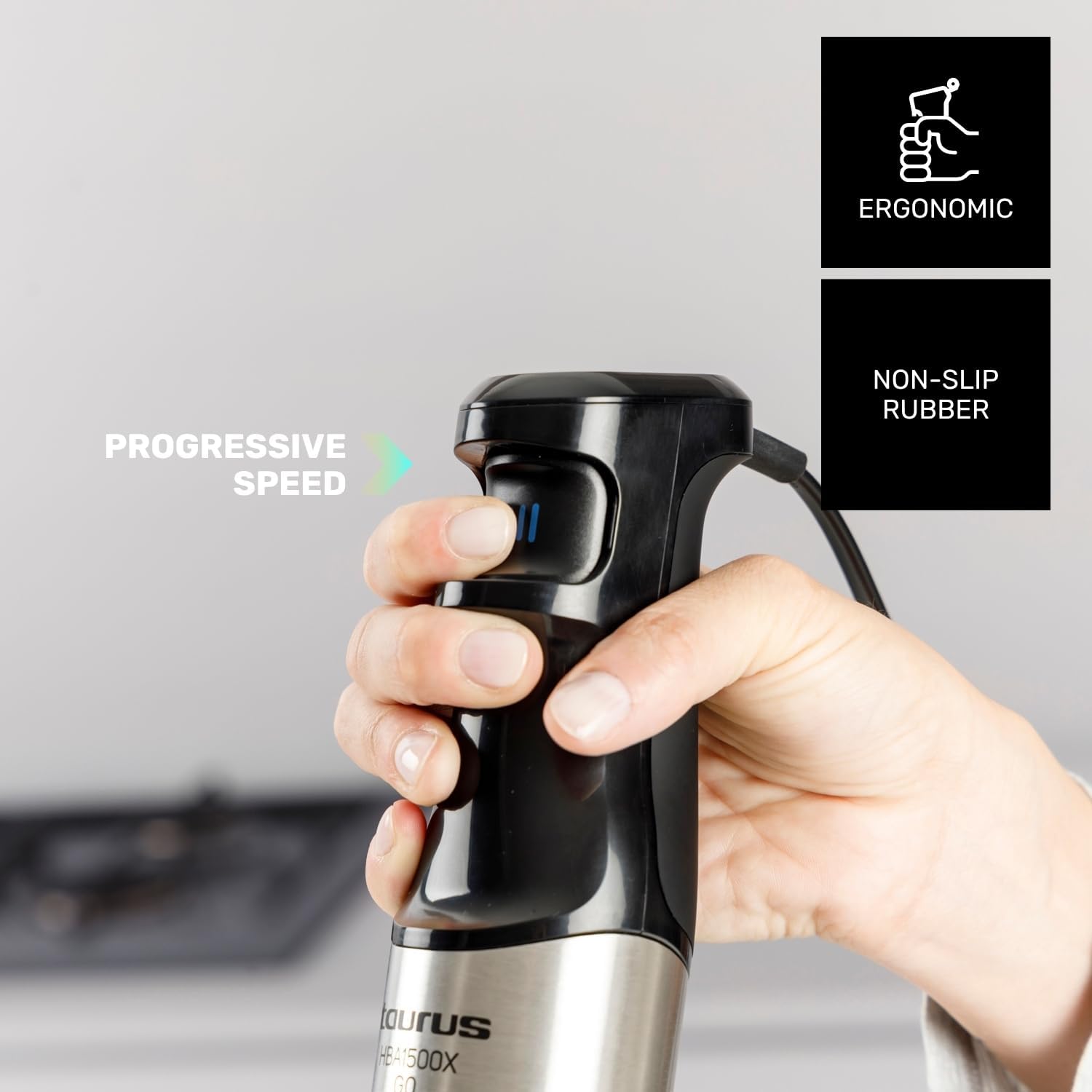 Thumbnail 2 de Taurus HBA1500X GO 🥄 Batidora de mano 1500W con accesorios