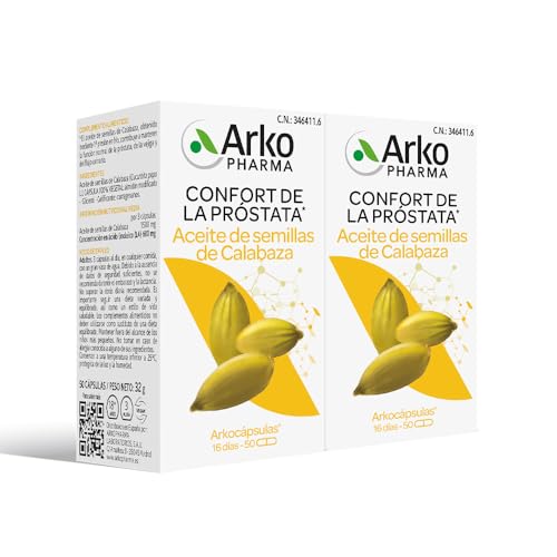 Imagen de Arkopharma Arkocápsulas Aceite de Calabaza, 200 Cápsulas 🌱 en OfertitasTOP