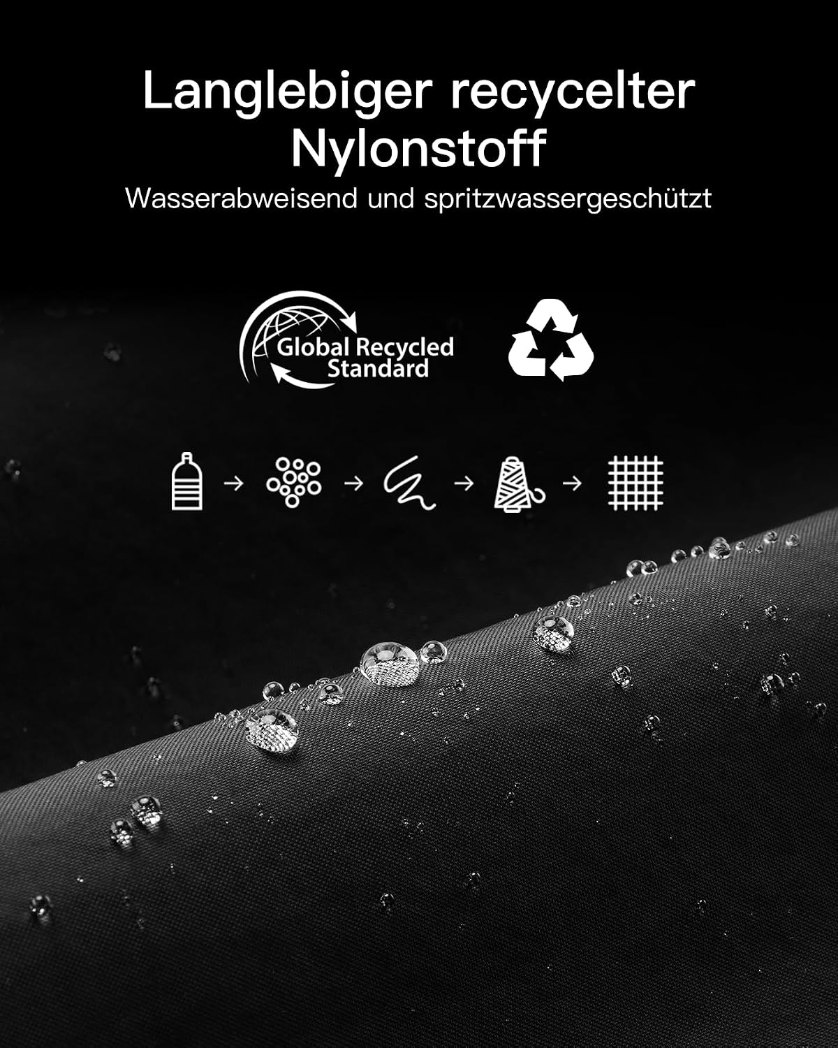 Detalle 2 de Inateck 360° Schutz Laptop-Hülle für 13-Zoll (u. a. MacBook Air/Pro, A-Modelle) – Großvolumen-Sleeve