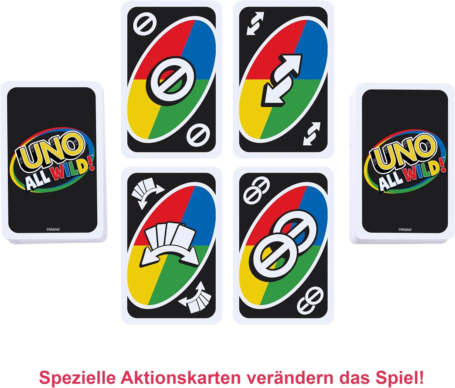 Thumbnail 4 de Mattel Games UNO All Wild Kartenspiel ab 7