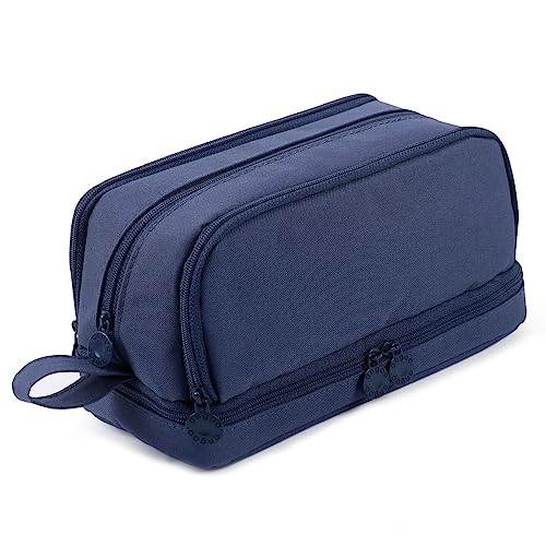 Imagen de HuaMuDM Estuche Escolar con 4 Compartimentos: capacidad amplia y organización para papelería en OfertitasTOP