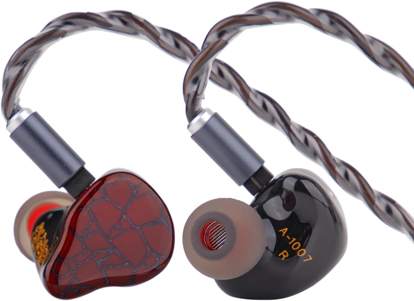 Detalle de Linsoul Martilo Hybrid IEM 1 Planar+2BA+2DD