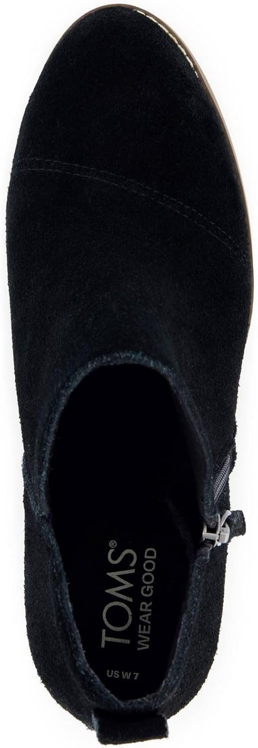 Thumbnail 3 de TOMS Goldie women’s natural textile heeled ankle boots