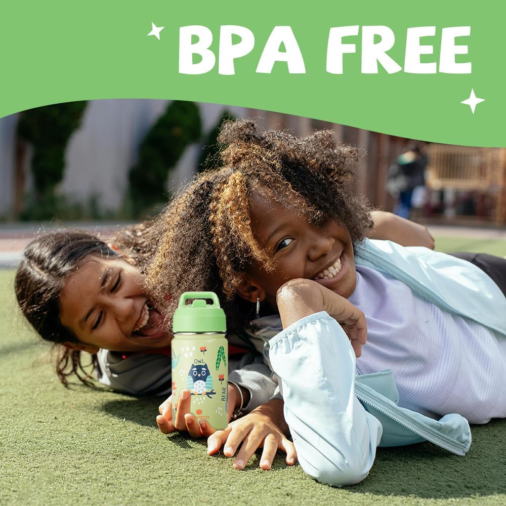 Thumbnail 6 de SANTECO Botella infantil isotérmica 500ml con pajita 🚰