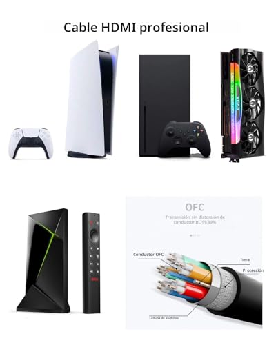 Thumbnail 3 de Ubluker 48 Gbps Cable HDMI 1.5 m 📺