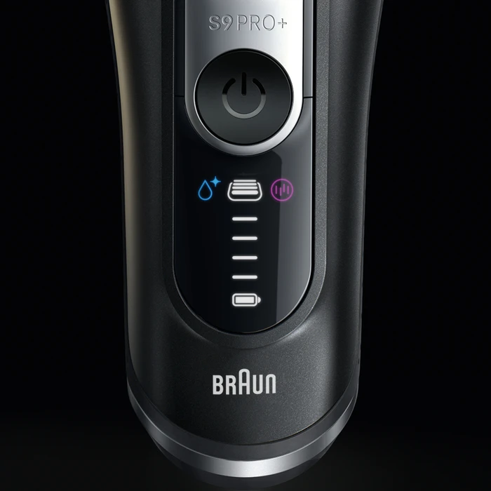 Thumbnail 4 de Braun Series 9 Pro+ 9660CC Schwarz Rasierer 🪒