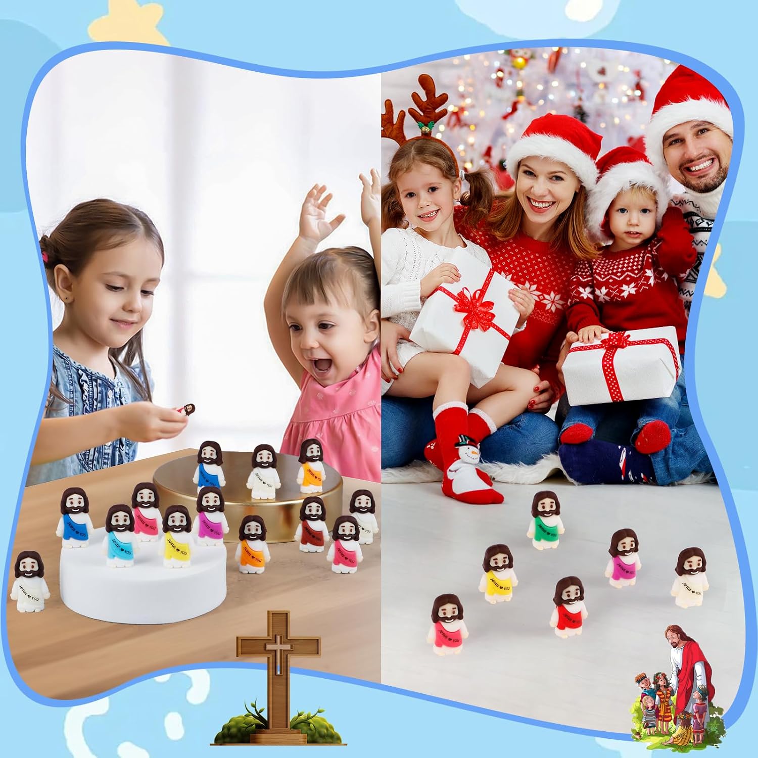 Thumbnail 6 de ajabavbd 40PCS Little Jesus Figures